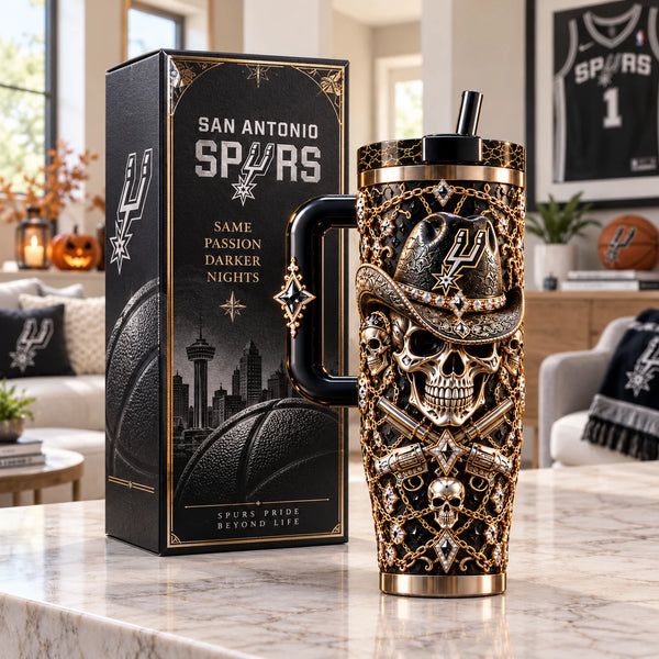 SAS Same Passion, Darker Nights - Gothic Skull Tumbler - main