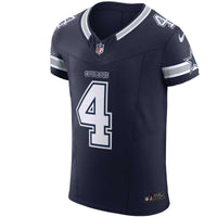 Dallas Cowboys Dak Prescott Navy Team Elite Jersey
