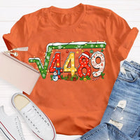Holiday Snowflakes Lights Graphic Tee, Math Teacher Christmas T-Shirt, Humorous Math Teacher Xmas Shirt, Winter STEM Educator Holiday Present Tee