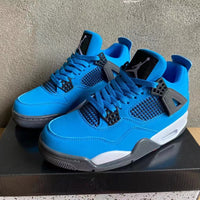 Low Top Sneakers, Blue Black Colorway, Lace Up Design, Casual Gift for Sneaker Fans