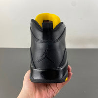 Retro Low Top Sneakers, Black Yellow Colorway, Lace Up Design, Casual Gift for Sneaker Fans