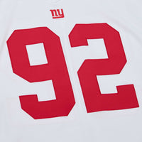 New York Giants Michael Strahan White Legacy Replica Jersey