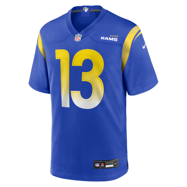 Los Angeles Rams Kurt Warner Royal Game Retired Player Jersey