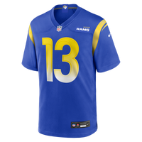Los Angeles Rams Kurt Warner Royal Game Retired Player Jersey