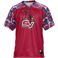 Saginaw Valley State Cardinals Football Jersey - Red