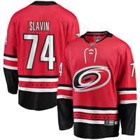 Carolina Hurricanes Jaccob Slavin Red Alternate Breakaway Player Jersey
