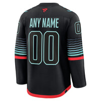 Seattle Kraken Black Alternate Premium Custom Jersey