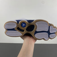 Low Top Sneakers, Blue White Navy Colorway, Lace Up Design, Casual Gift for Sneaker Fans
