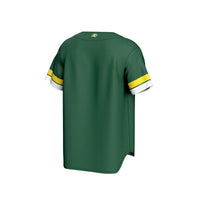 Northern Michigan Wildcats Spirit Baseball Jersey - Green