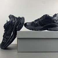 Low Top Sneakers, Black Colorway, Lace Up Design, Casual Gift for Sneaker Fans