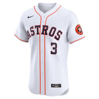 Houston Astros Jeremy Peña White Home Elite Player Jersey