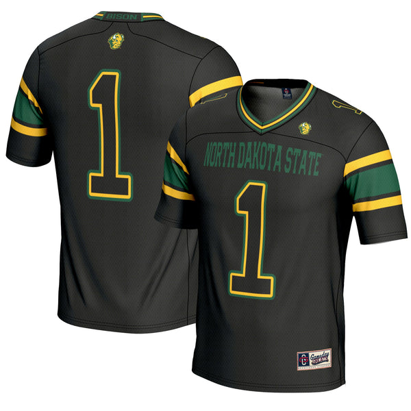 #1 NDSU Bison Endzone Football Jersey - Black