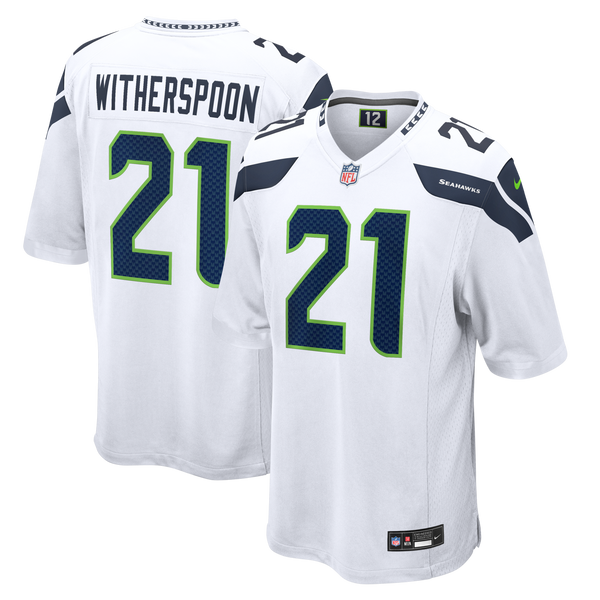 Seattle Seahawks Devon Witherspoon White Game Jersey