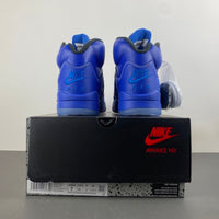 Low Top Sneakers, Royal Blue Colorway, Lace Up Design, Casual Gift for Sneaker Fans