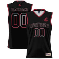 Washington State Cougars NIL Pick-A-Player Basketball Jersey - Black
