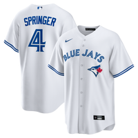 Toronto Blue Jays George Springer White Home Replica Jersey