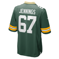 Green Bay Packers Donovan Jennings Green Team Game Jersey