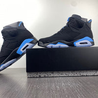 Retro Sneakers, Blue Black Colorway, Lace Up Design, Casual Gift for Sneaker Fans