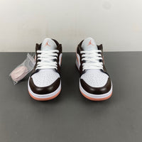 Low Top Sneakers, White Black Orange Colorway, Lace Up Design, Casual Gift for Sneaker Fans