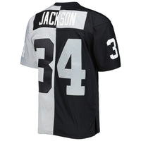 Las Vegas Raiders Bo Jackson Black/Silver 1988 Split Legacy Replica Jersey