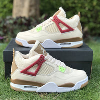 Sneakers, Khaki Colorway, Lace Up Design, Casual Gift for Sneaker Fans