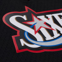 Philadelphia 76ers Allen Iverson 1997 Dark Authentic Jersey - Black
