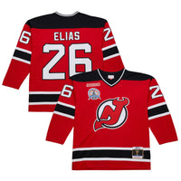 New Jersey Devils Patrik Elias Red 1999-00 Power Play Jersey