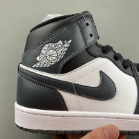Mid Top Sneakers, Blue White Colorway, Lace Up Design, Casual Gift for Sneaker Fans