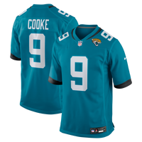 Jacksonville Jaguars Logan Cooke Teal Game Jersey