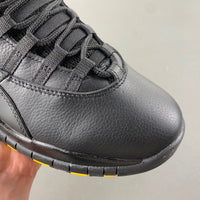 Retro Low Top Sneakers, Black Yellow Colorway, Lace Up Design, Casual Gift for Sneaker Fans