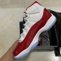 Sneakers, White Red Colorway, Lace Up Design, Casual Gift for Sneaker Fans