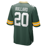 Green Bay Packers Javon Bullard Green Game Jersey