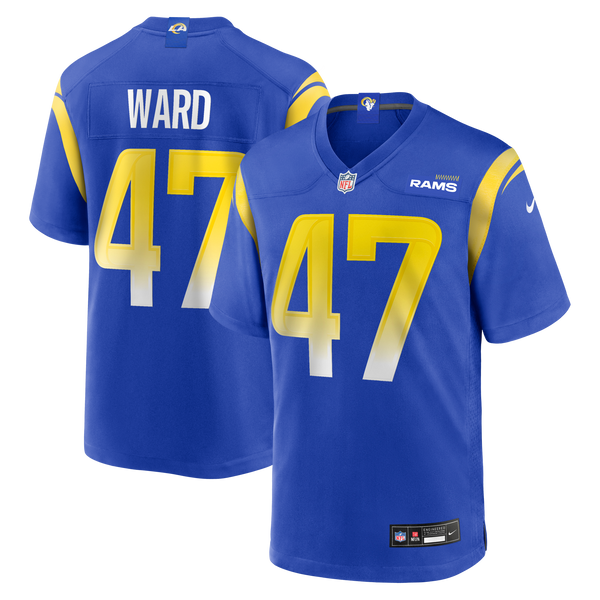 Los Angeles Rams Alex Ward Royal Home Game Jersey