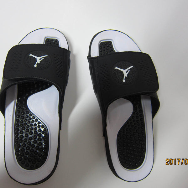 Slides, Black White Colorway, Slip On Design, Casual Gift for Shoe Lovers