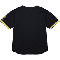 Black Michigan Wolverines On The Clock Full-Button Fashion Jersey