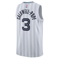 Memphis Grizzlies 2025/26 City Edition Swingman Jersey - Gray - Kentavious Caldwell-Pope