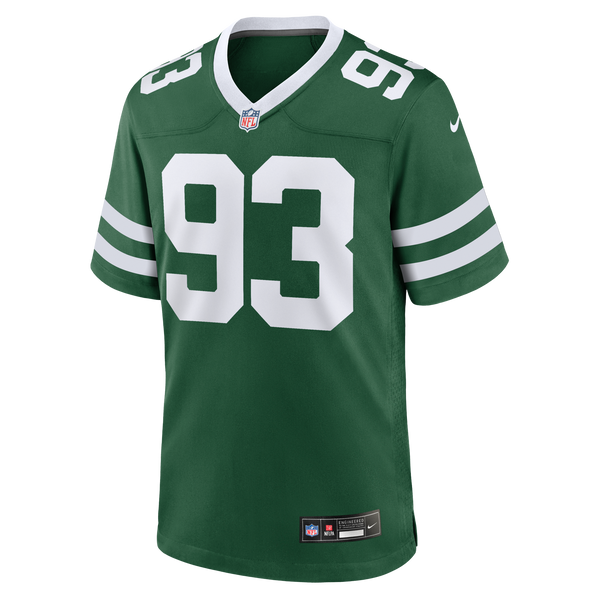 New York Jets Takk McKinley Legacy Green Team Game Jersey