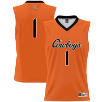 #1 Oklahoma State Cowboys Lightweight Basketball Jersey - Orange