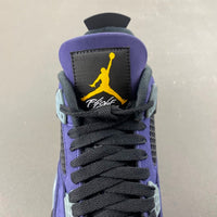 Retro Mid Top Sneakers, Purple Colorway, Lace Up Design, Casual Gift for Sneaker Fans