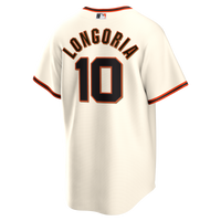 San Francisco Giants Evan Longoria Cream Home Retired Player Replica Jersey