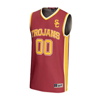 USC Trojans Lightweight Collegiate Basketball NIL Pick-A-Player Fashion Jersey - Cardinal