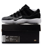 Retro Low Top Sneakers, Black White Colorway, Lace Up Design, Casual Gift for Sneaker Fans