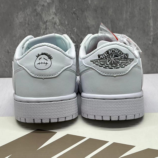 Low Top Sneakers, White Colorway, Reverse Hook Design, Lace Up Design, Casual Gift for Sneaker Fans