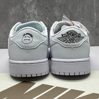 Low Top Sneakers, White Colorway, Reverse Hook Design, Lace Up Design, Casual Gift for Sneaker Fans