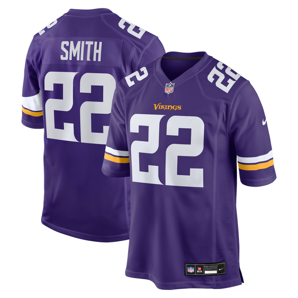 Minnesota Vikings Harrison Smith Purple Game Jersey
