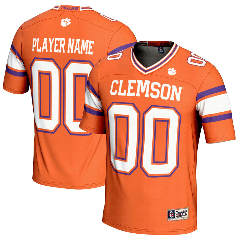 Clemson Tigers NIL Pick-A-Player Football Jersey - Orange