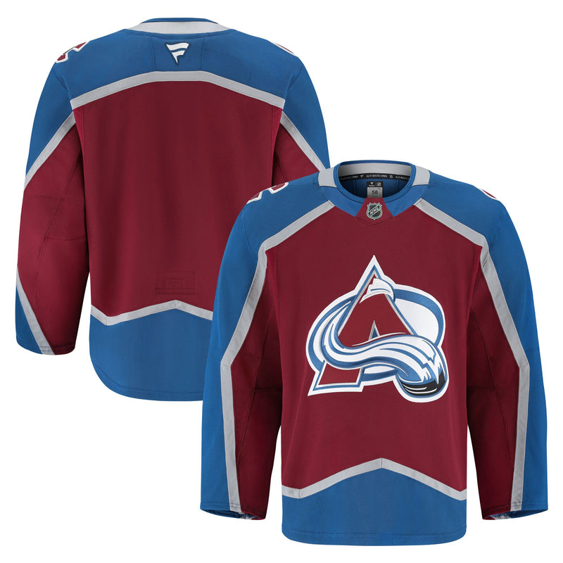 Colorado Avalanche Burgundy Home Authentic Pro Jersey