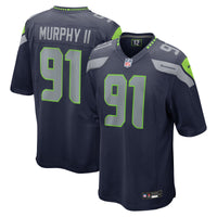 Seattle Seahawks Byron Murphy II College Navy Player Game Jersey