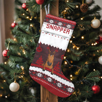 Reindeer Antlers Horse Christmas Stocking, Horse Christmas Stocking, Ugly Sweater Equestrian Holiday Stocking, Country Farm Mantel Decor