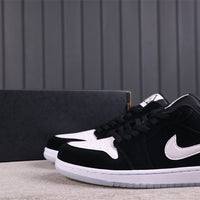 Low Top Sneakers, White Black Colorway, Lace Up Design, Casual Gift for Sneaker Fans